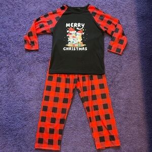 Bluey Merry Christmas pajamas - Kid size 6-7